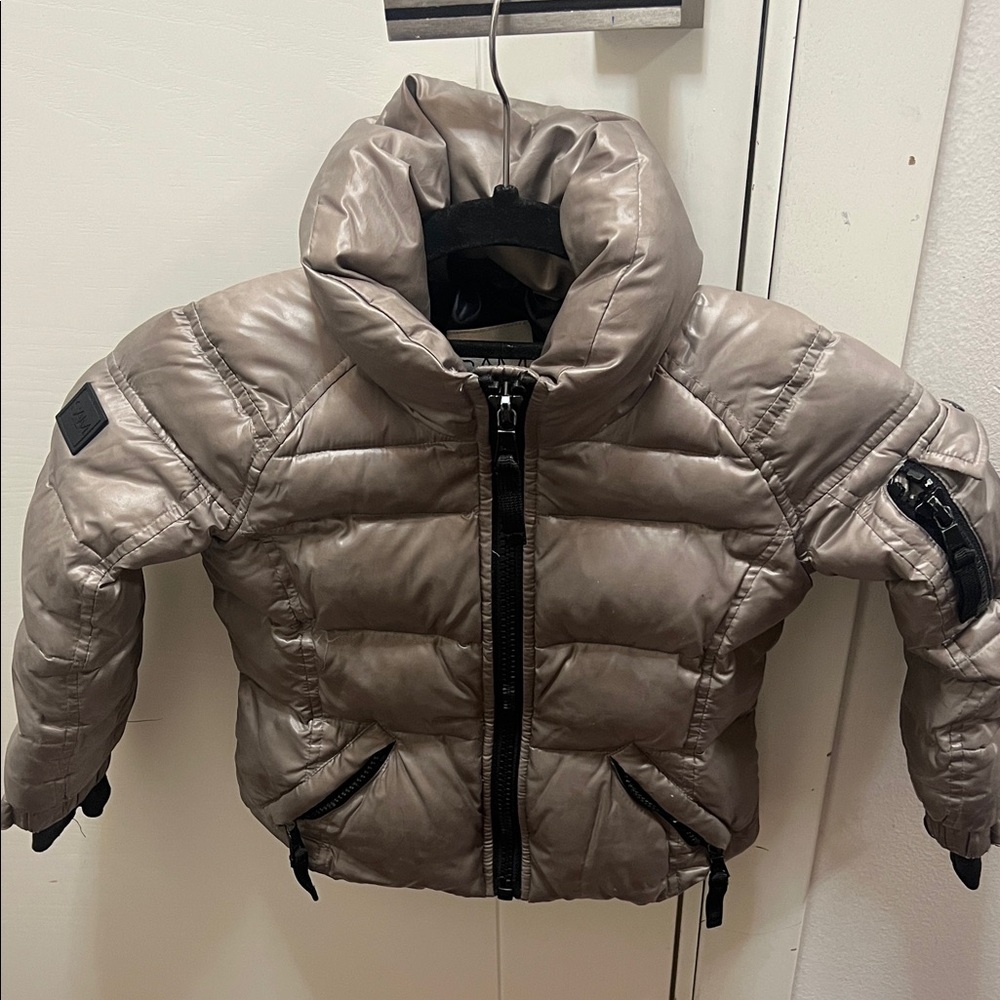 SAM. Kids Puffer Jacket - Silver